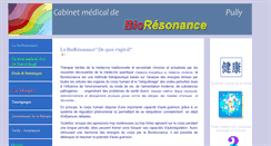 Desktop Screenshot of bioresonance-pully.ch